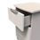 Thumbnail: Camden 3 Drawer Bedside - Kashmir Gloss
