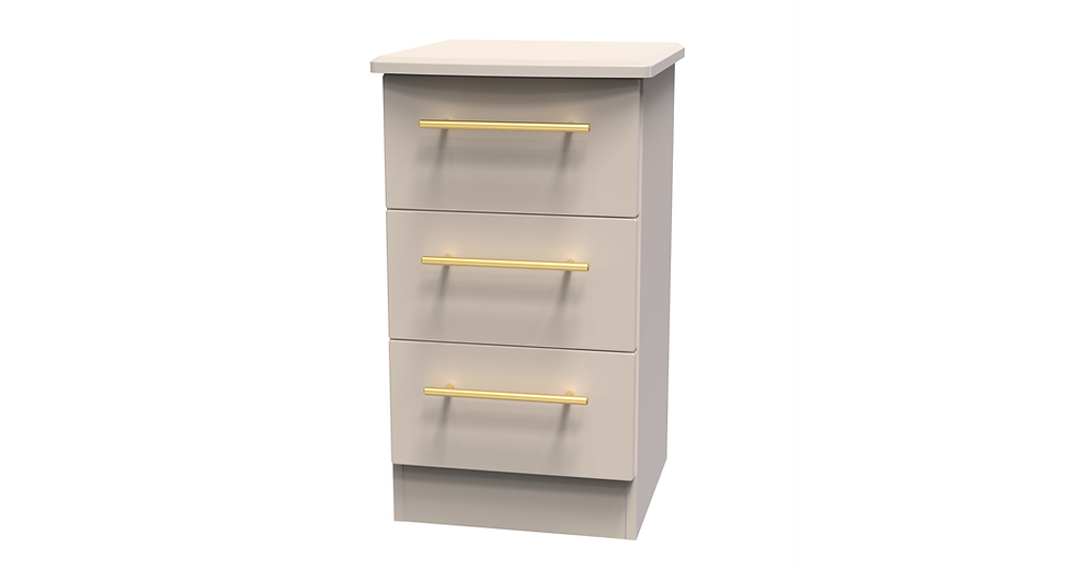 Thumbnail: Haworth 3 Drawer Bedside Table