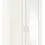 Thumbnail: Wiemann Cambridge White 100cm 2 Door Wardrobe with 1 Right Mirror