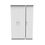 Thumbnail: Avon 3 door wardrobe in the colour white