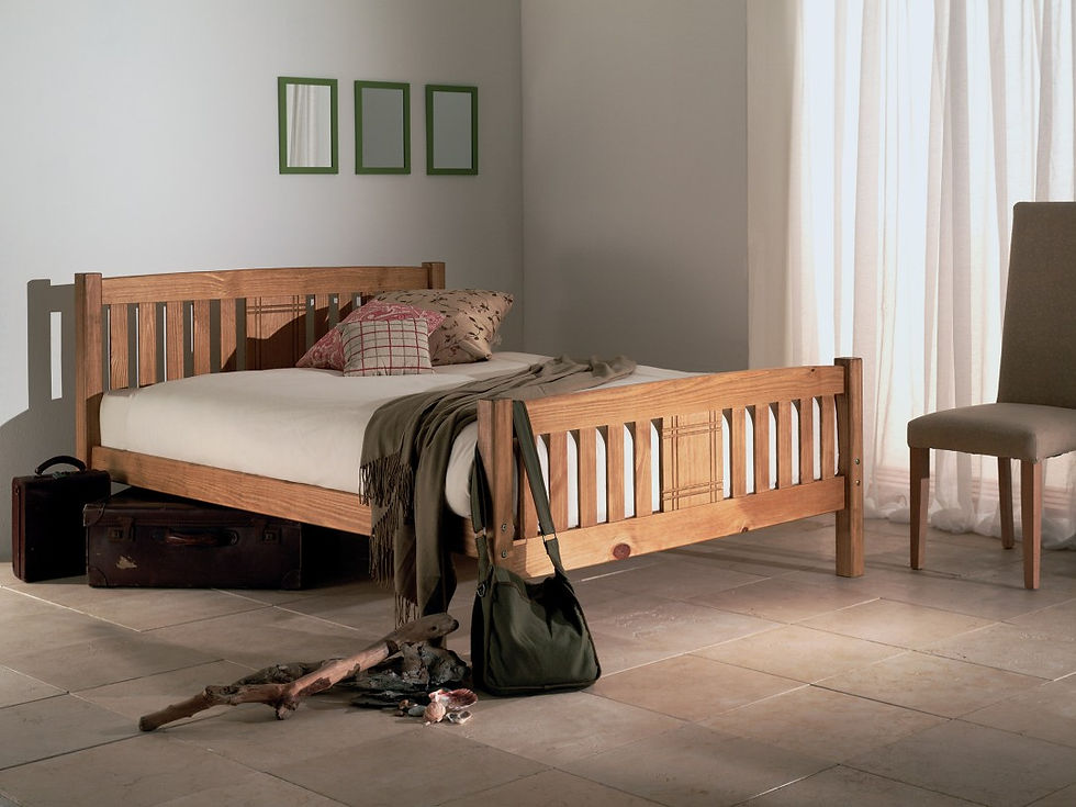 Limelight Sedna Wooden Honeycomb Bed Frame