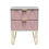 Thumbnail: Diamond Pink with White Matt 2 Drawer locker