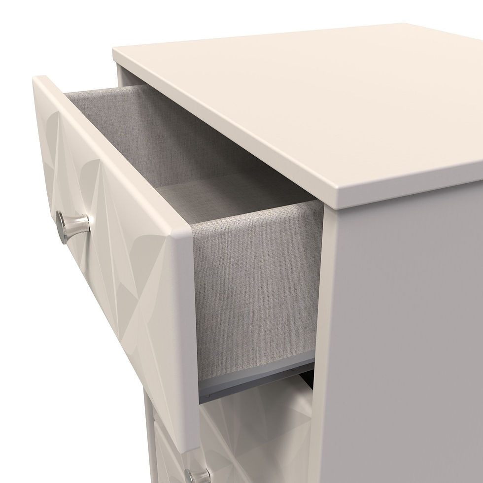 Thumbnail: Welcome Pixel Kashmir 5 Drawer Bedside (Assembled)