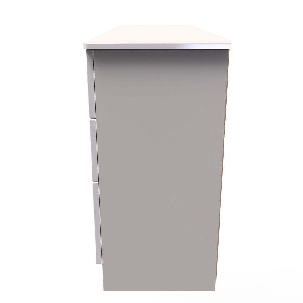 Camden Double Dressing Table - Kashmir Gloss
