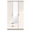 Thumbnail: Camden Triple 2 Drawer Mirror wardrobe- Kashmir Gloss