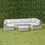 Thumbnail: Matrix U Shape Corner Sofa Set - Grey
