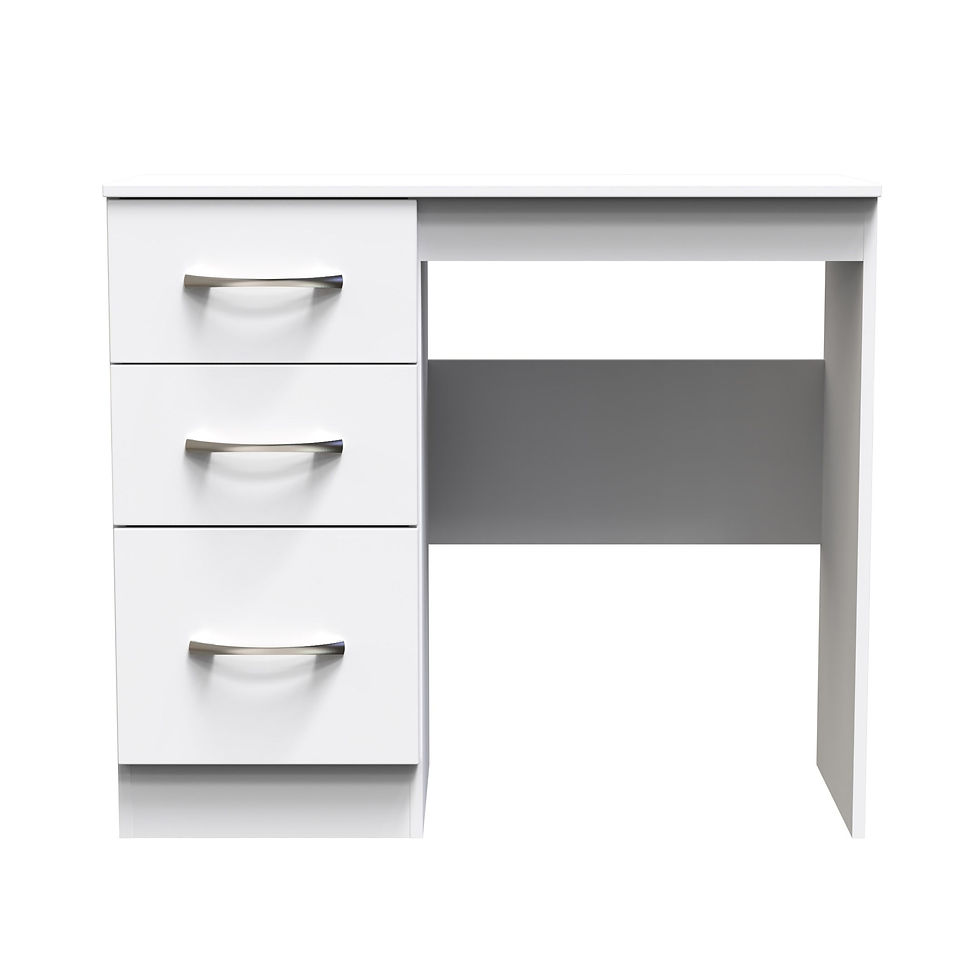 Thumbnail: Avon White or Pewter Single Dressing Table