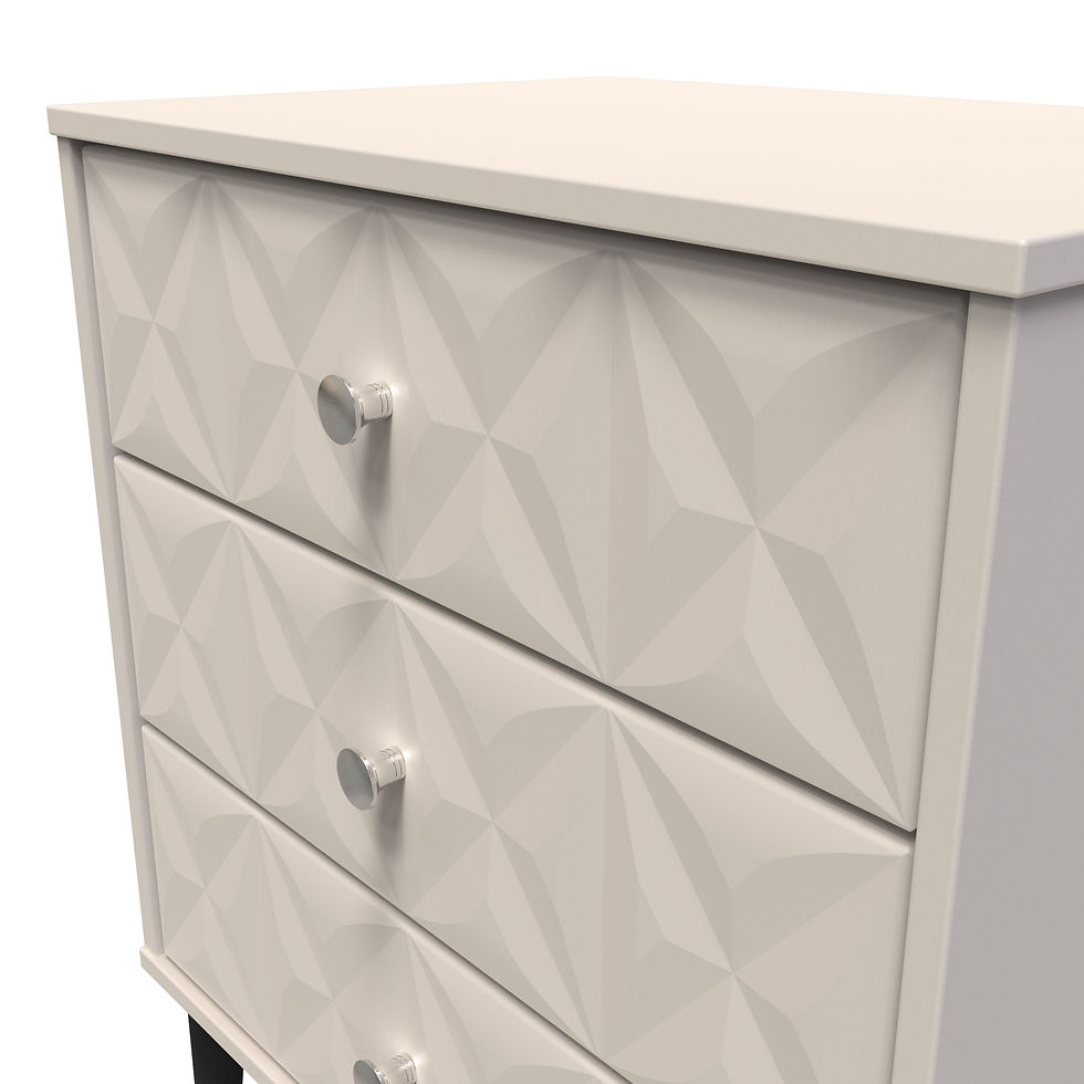 Thumbnail: Welcome Pixel Kashmir 3 Drawer Midi Chest (Assembled)