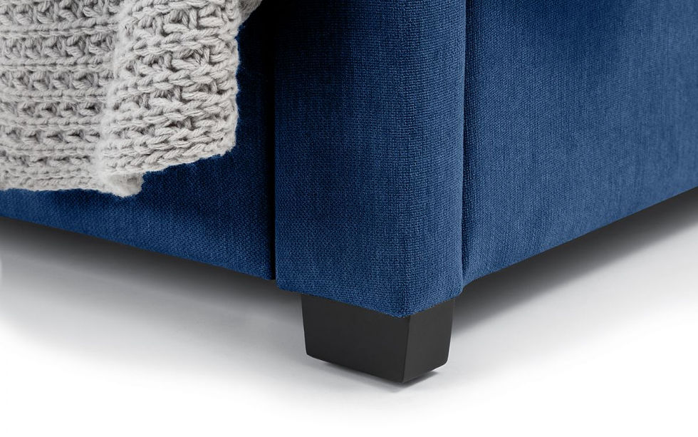 Thumbnail: Fullerton Navy 4 Drawer Bed Frame