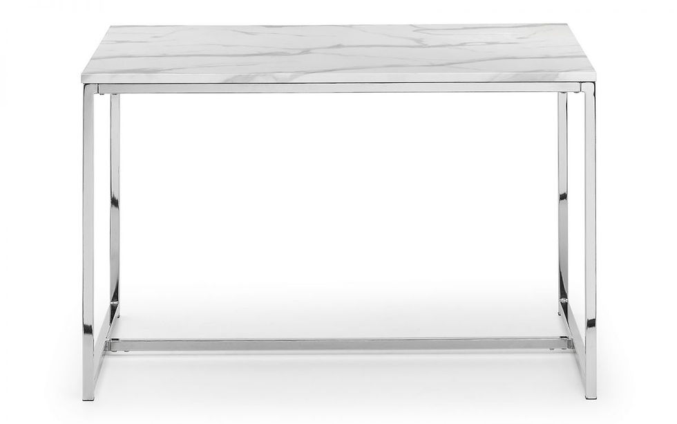 Scala Marble Effect Dining Table