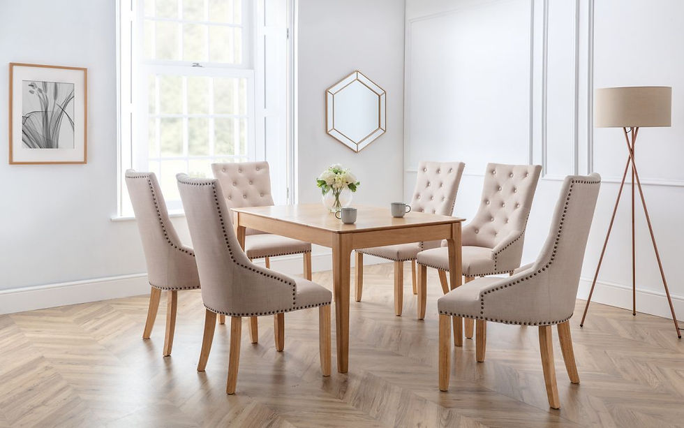 Cotswold Dining Table & 6 Loire Chairs