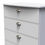 Thumbnail: Victoria Grey Matt Five Drawer Chest