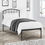 Thumbnail: Onyx Metal Bedframe - Grey