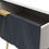 Thumbnail: Diamond Indigo with White Matt 1 Drawer Midi Chest
