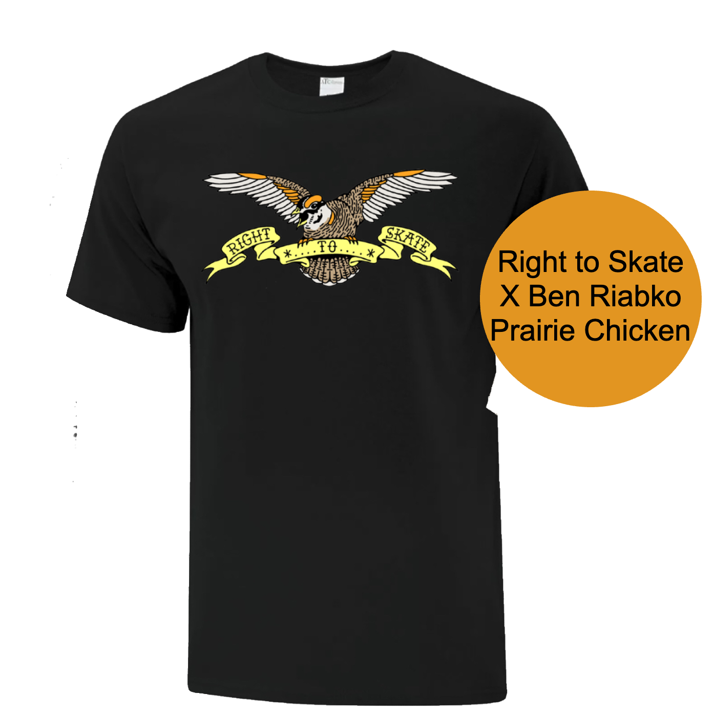 Prairie Chicken Tee - Black