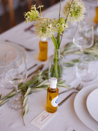 table setup