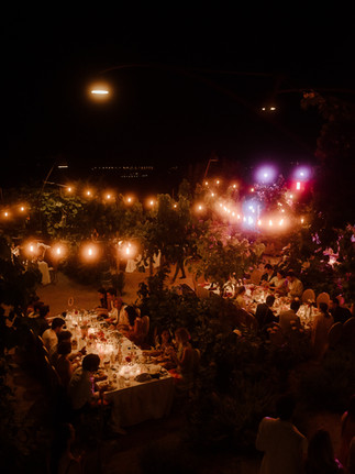 wedding setup