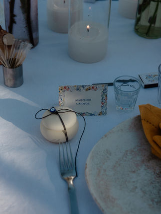 wedding table setting
