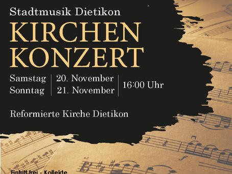 Unser Kirchenkonzert findet statt!