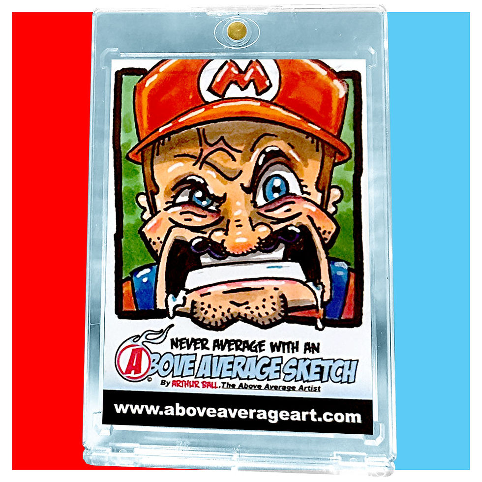 Thumbnail: Above Average Sketch Card