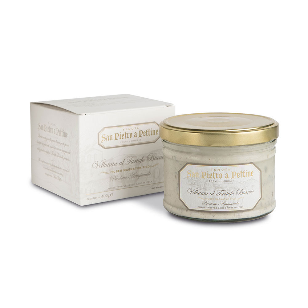 Smetanová omáčka s bílými lanýži (10%) "Vellutata"