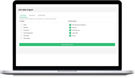 Compliance Management System interface displaying deforestation risk cases and verification workflows. - Koltiva.com