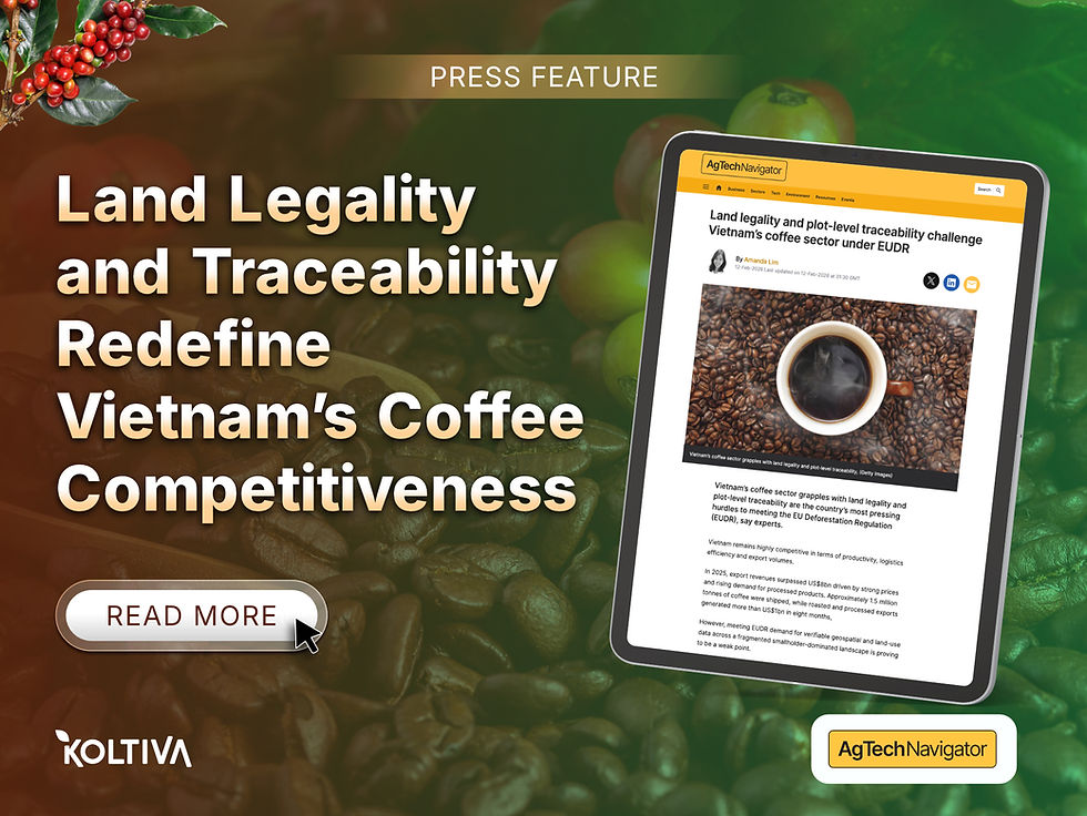 Vietnam’s Coffee Sector Must Bridge Data Gaps to Sustain EU Market Access