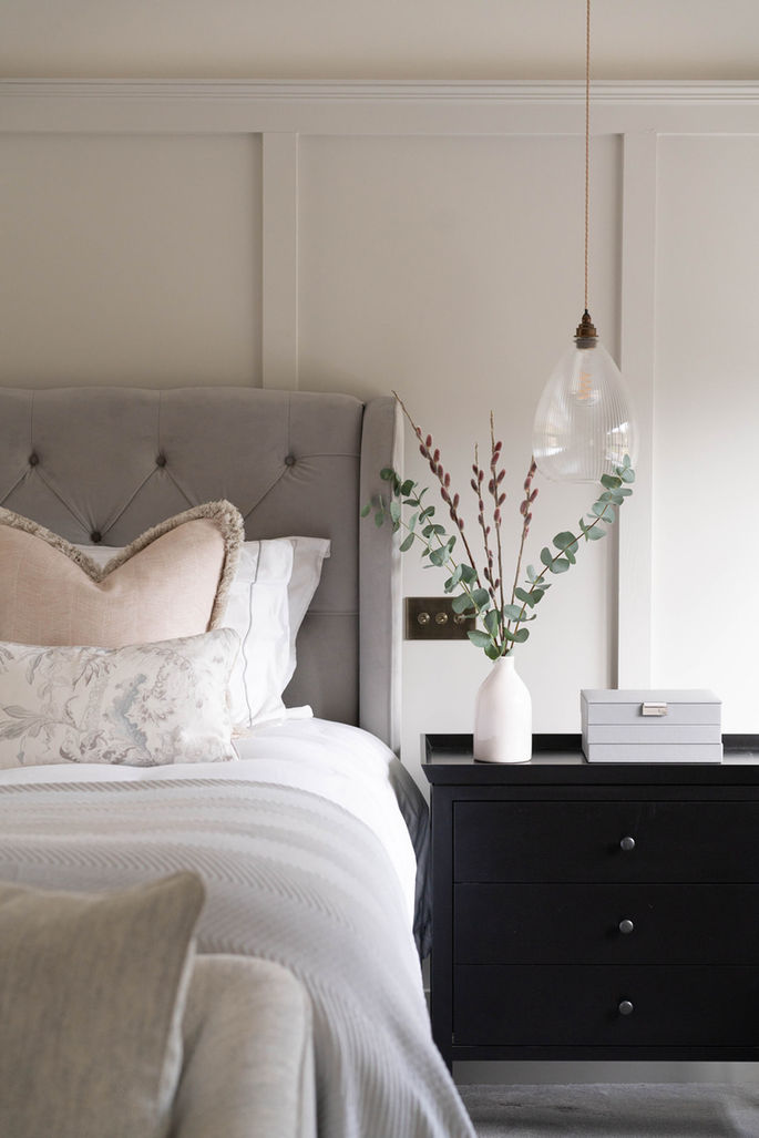 Esher Bedroom Suite Refurbishment | Surrey Interior Designer | Fiona Wiseman Interiors
