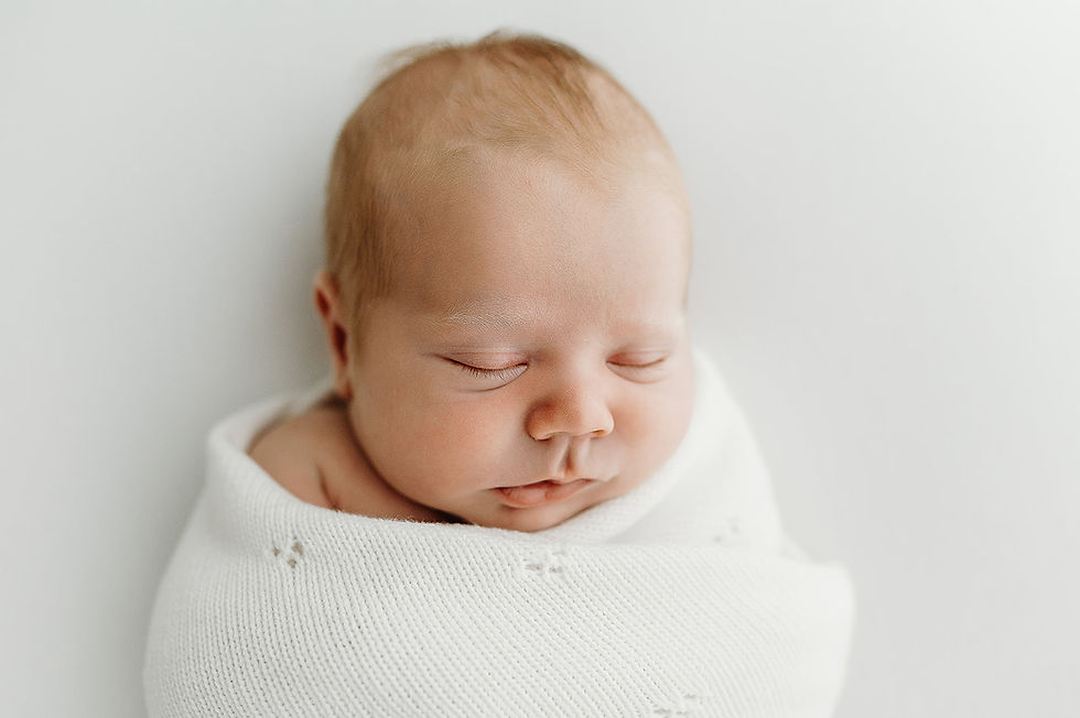 Beautiful newborn photography in a natural light garden studio in Esher Surrey