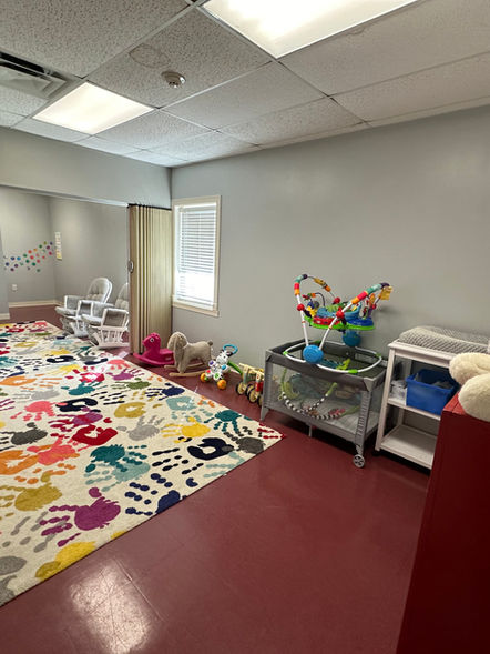 Rockwall & Brin nursery room