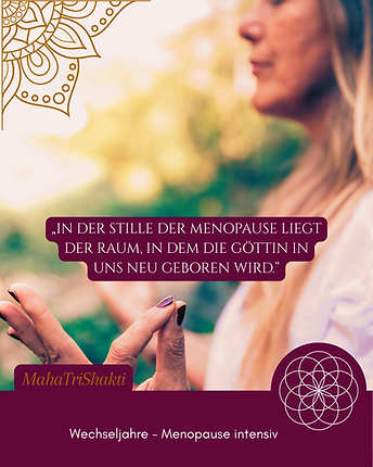 Workshop Wechseljahre Frankfurt