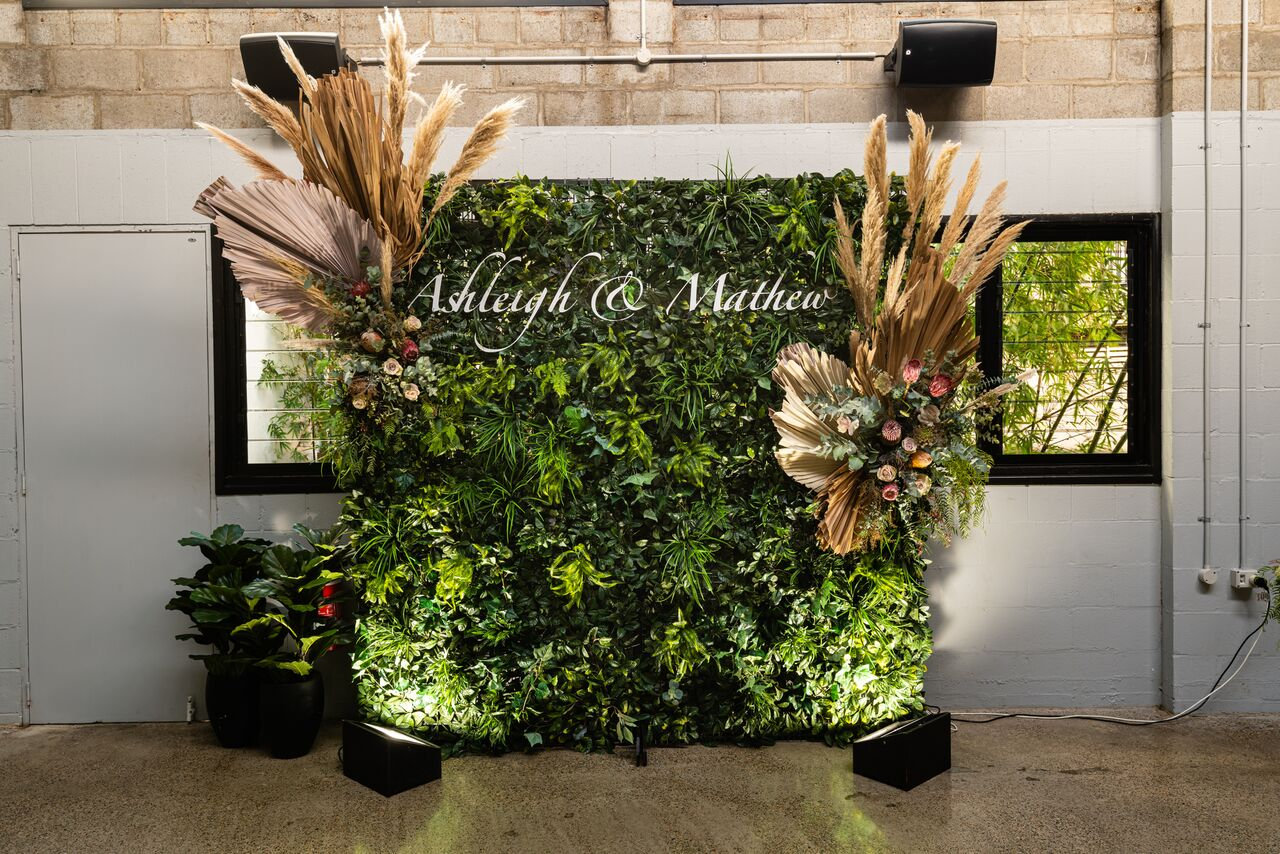 Backdrop Foliage Wall brandition
