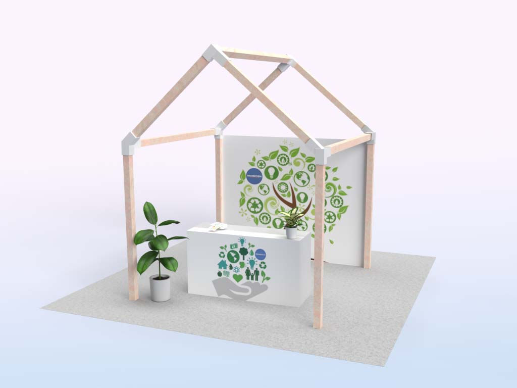 Pop Up - Structure w/ Back Wall