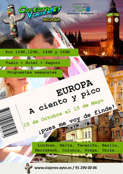 Promoción escapada fin de semana