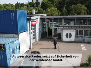 Interview mit Herrn Paulus über die Leistungen der Weiden Sec GmbH