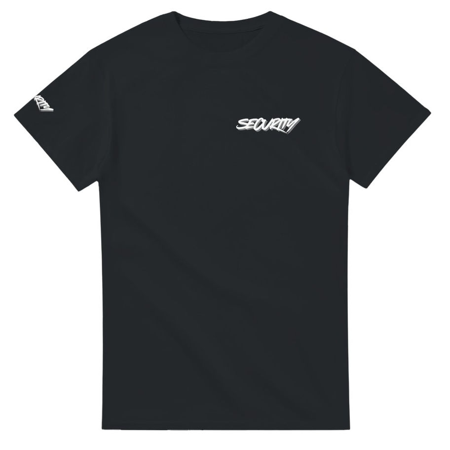 T Shirt mit Aufdruck Security Modern
