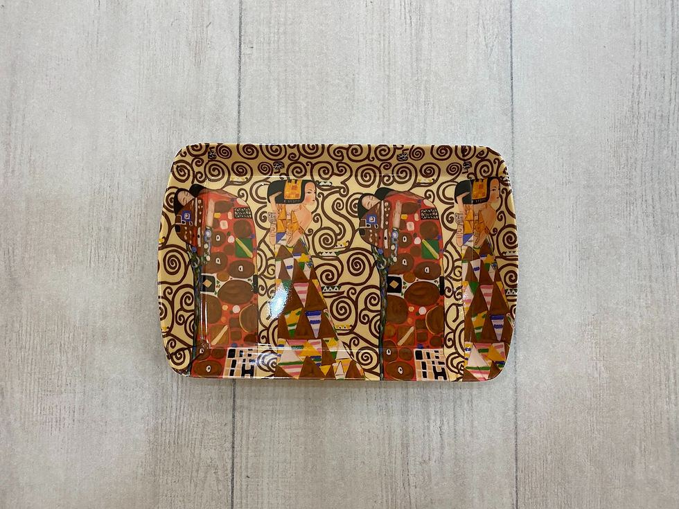 Miniature : Plateau en mélaminé  motif Klint