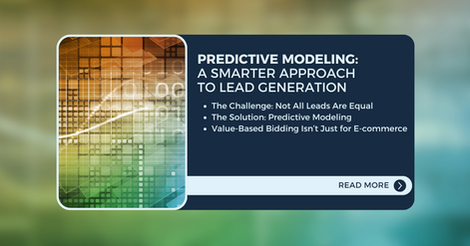 An overview of what is covered in the article, "Predictive Modeling: A Smarter Approach to Lead Generation"