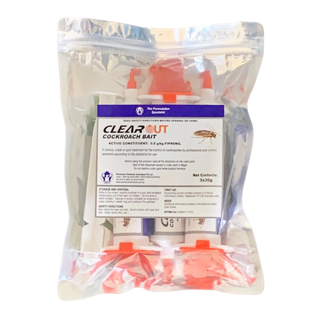 clear out cockroach bait