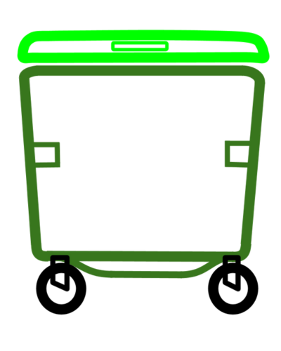 Green with Lime Green Lid