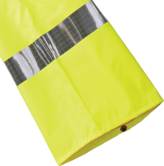 Storm Flex Hi-Visibility Breathable Rain Pants Ankle area