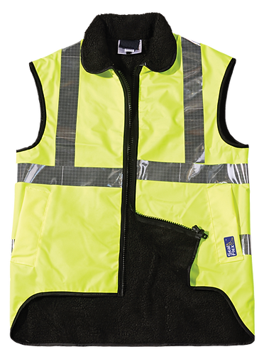 Seal Flex Hi Vis Yellow Fleece Vest.png