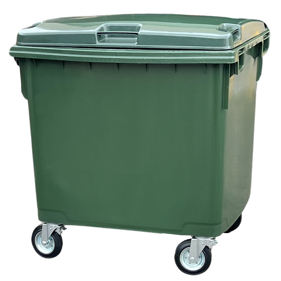 SULO AU 1100L plastic wheelie bin