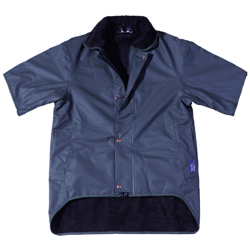 Seal Flex Blue Short Sleeve Fleece Vest