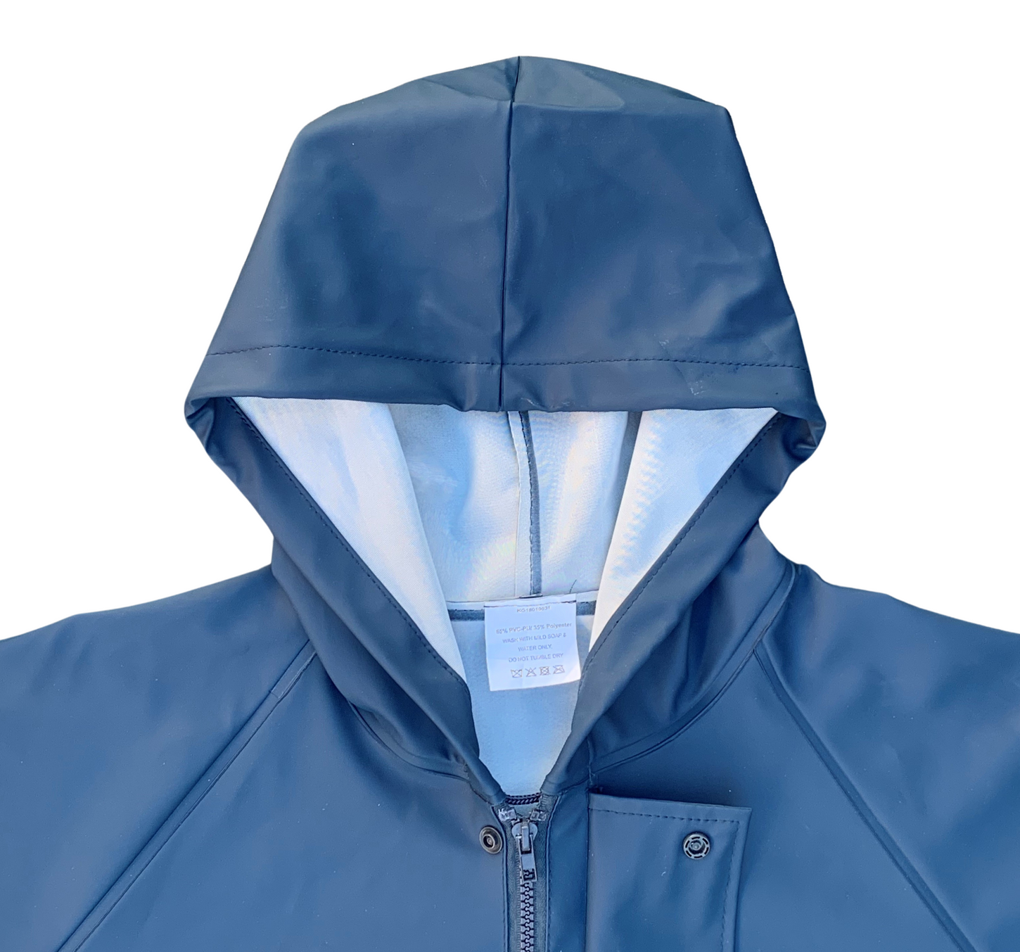 Harvester rain jacket hood