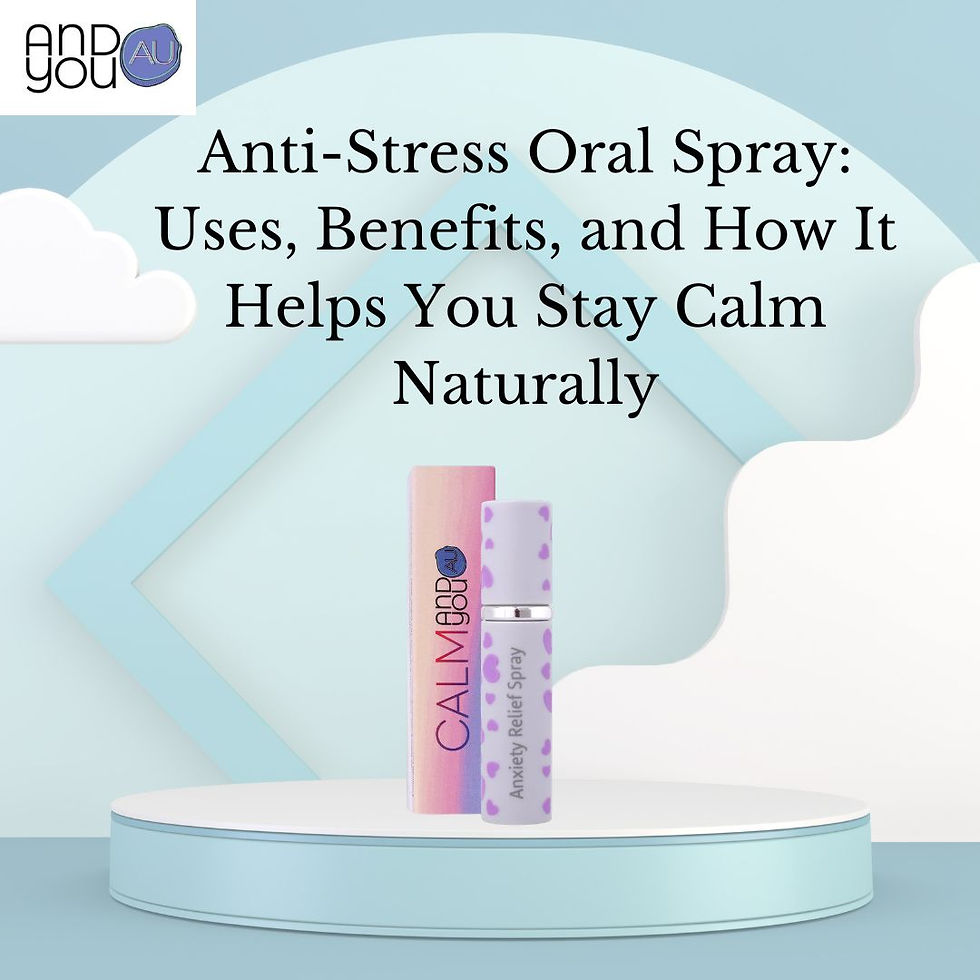 Anti-Stress Oral Spray: Uses, Benefits, and How It Helps You Stay Calm Naturally