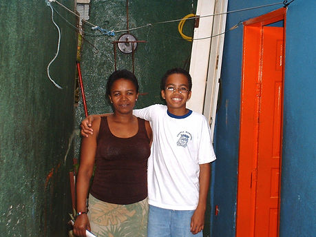 New Christian Mom with Happy Son