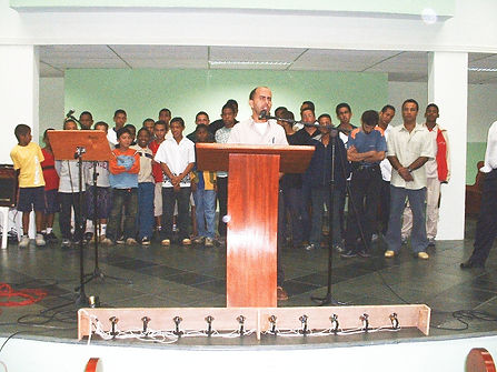 Closing service, Israel and Resgate