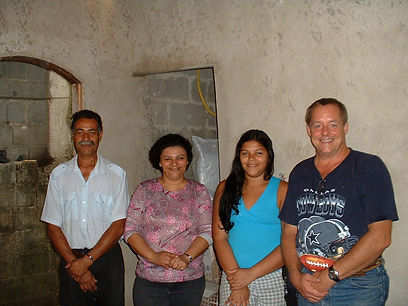 Kelly with a new Christian family