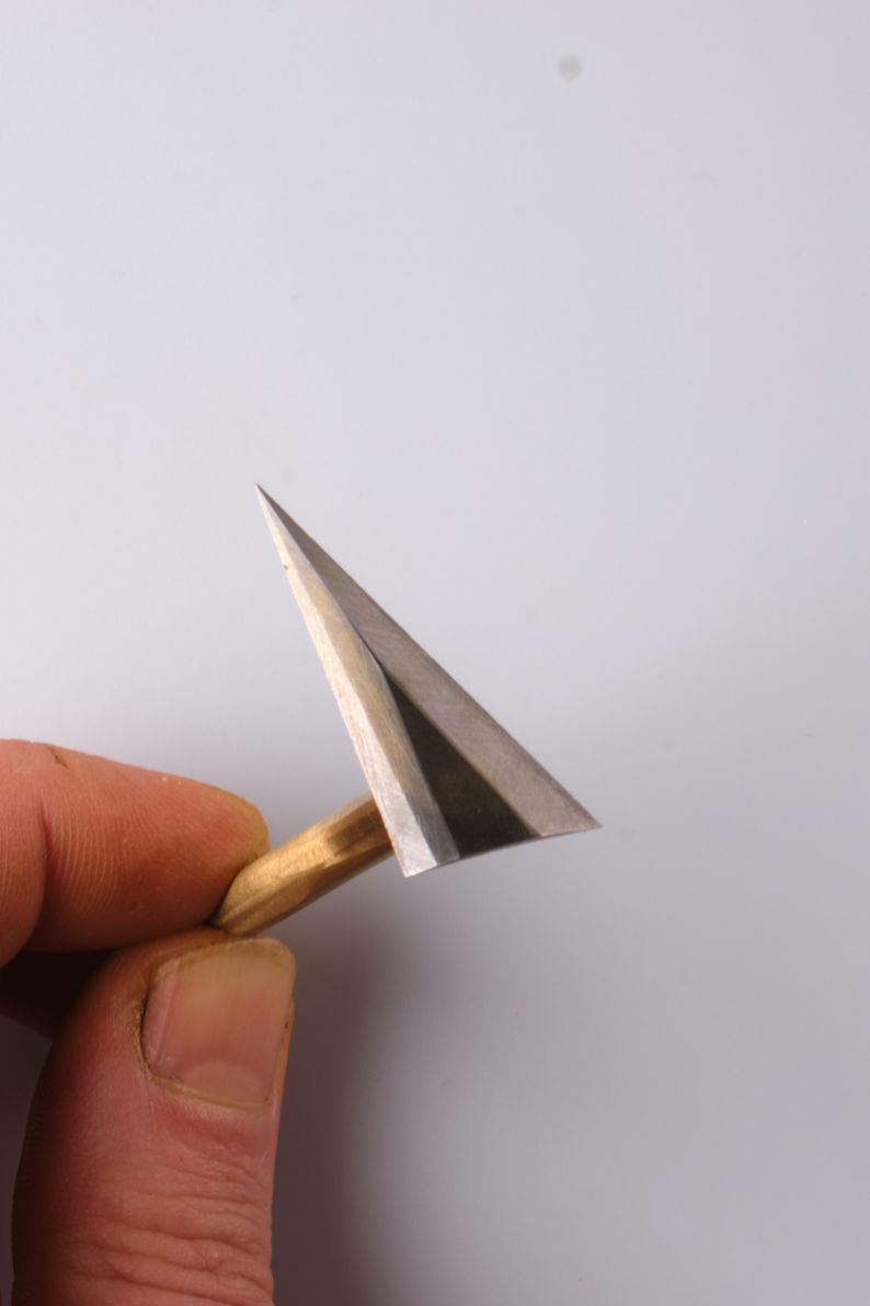 Pointy Shape Tungsten Carbide Spare Blade for Pottery Tools